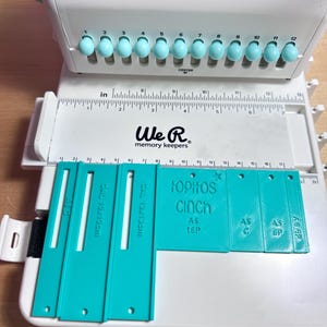 Spacers for cinch, Bookbinding tool, Topes para cinch, Scrapbooking tools, Bookbinding kit, 3D printed tools, 3D printed tools