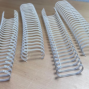 Binding Wire for Cinch Machine, Wire Loop Binding for Binder, Journals, Planners, Agendas, Wire 2:1, Binding Tools, Scrapbook, Bookbinding