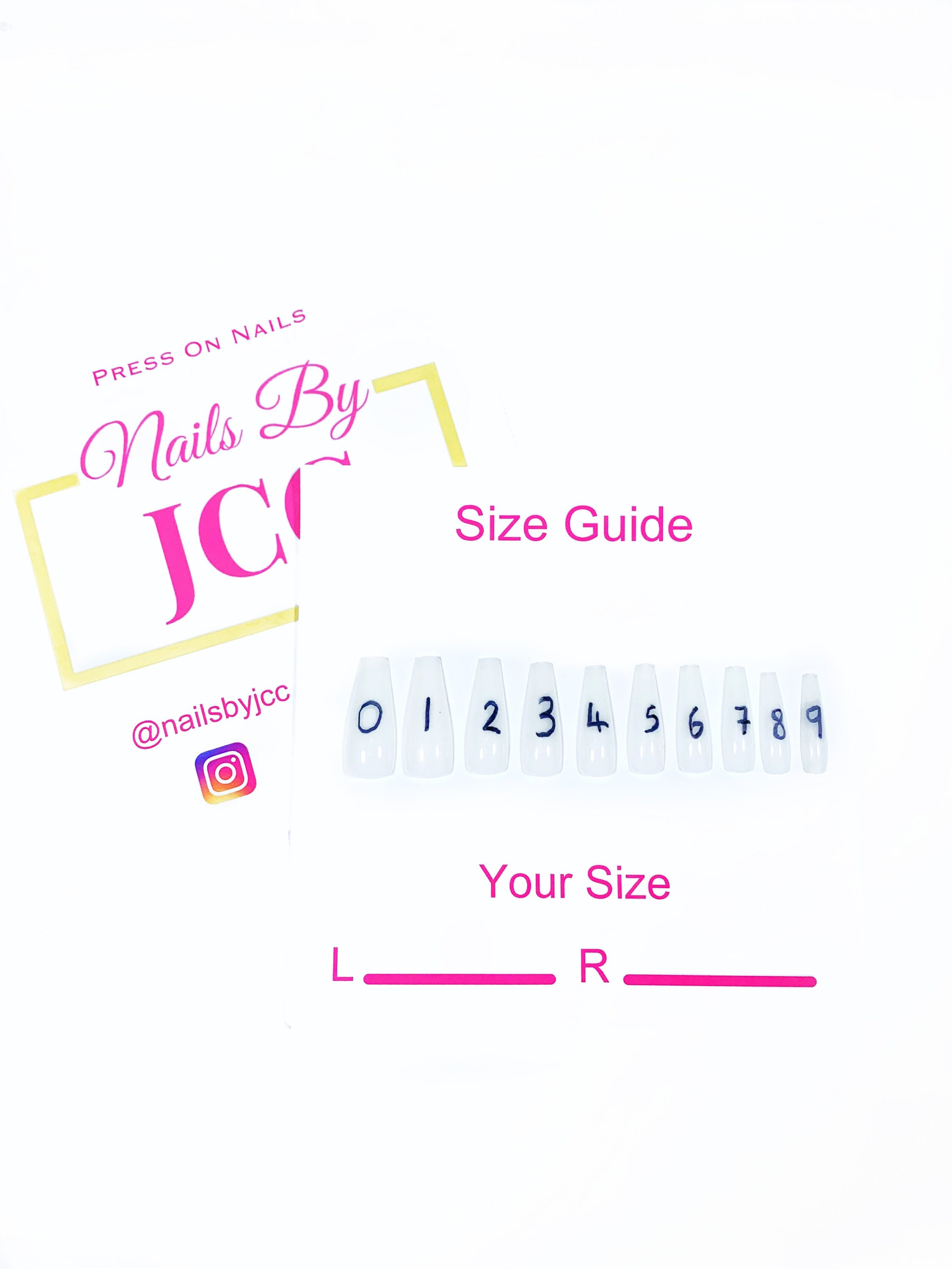 Size Guide Etsy