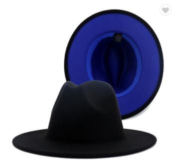 Fedora Hat Red Bottom Fedora Hat Wide 