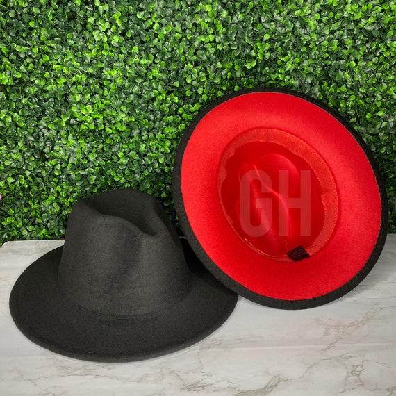 WHOLESALE Fedora Hats Red Bottom Hats 