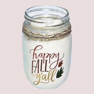 Apple pie scented soy wax candles
