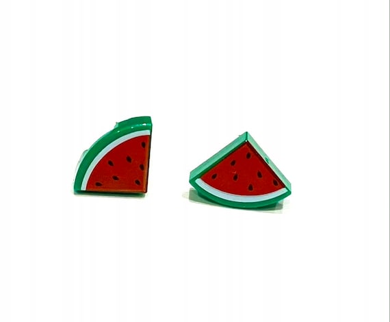 Watermelon 2024 earrings etsy