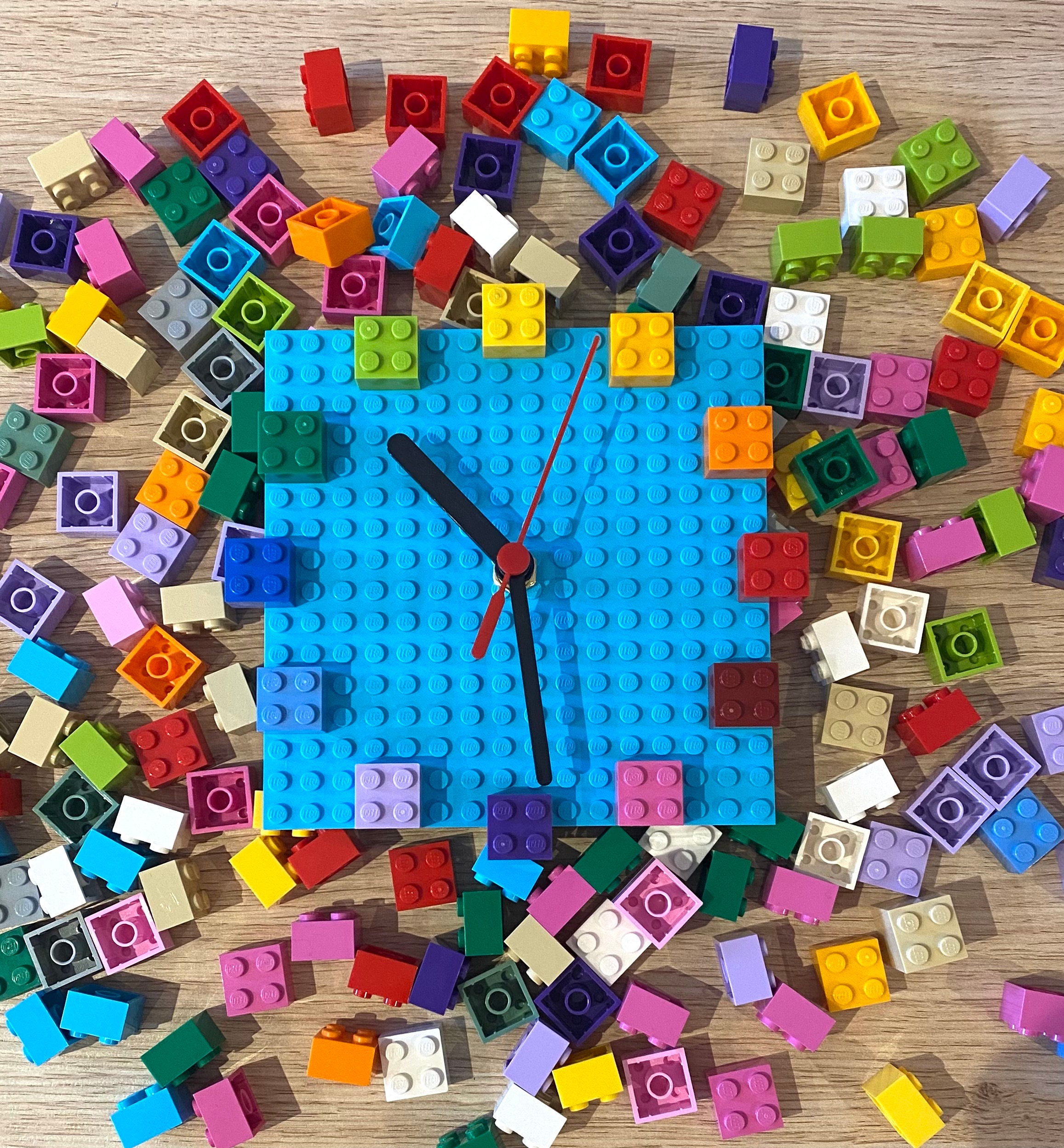 Small Brick Wall Clock - Etsy