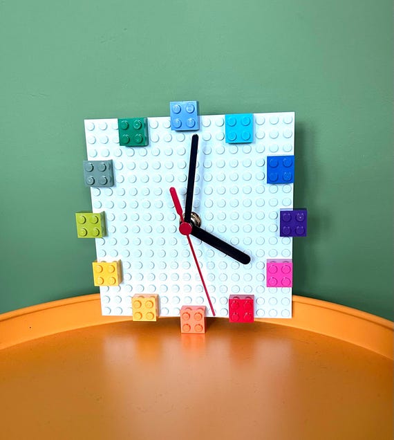 Small Brick Wall Clock - Etsy