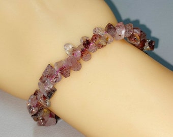 Natural Lepidocrocite Quartz Bracelet