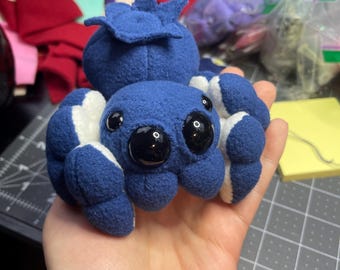 4” berry spider plushie