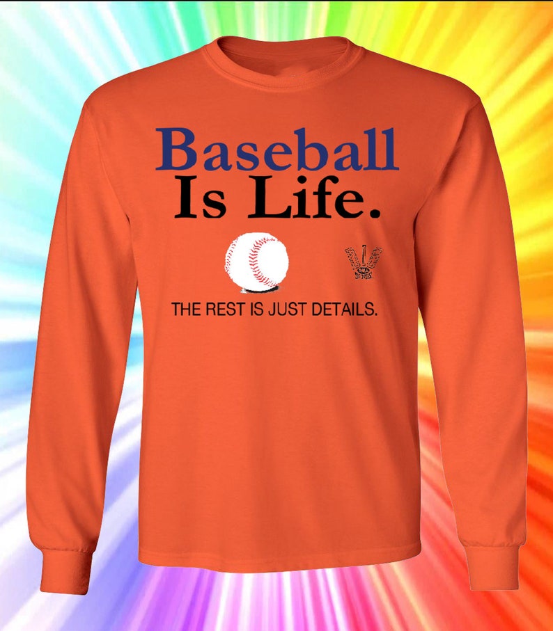Baseball Is Life Sports T Shirt Size S5XL Etsy