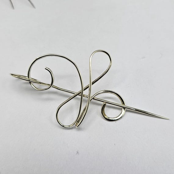 Handmade silver brooches outlet