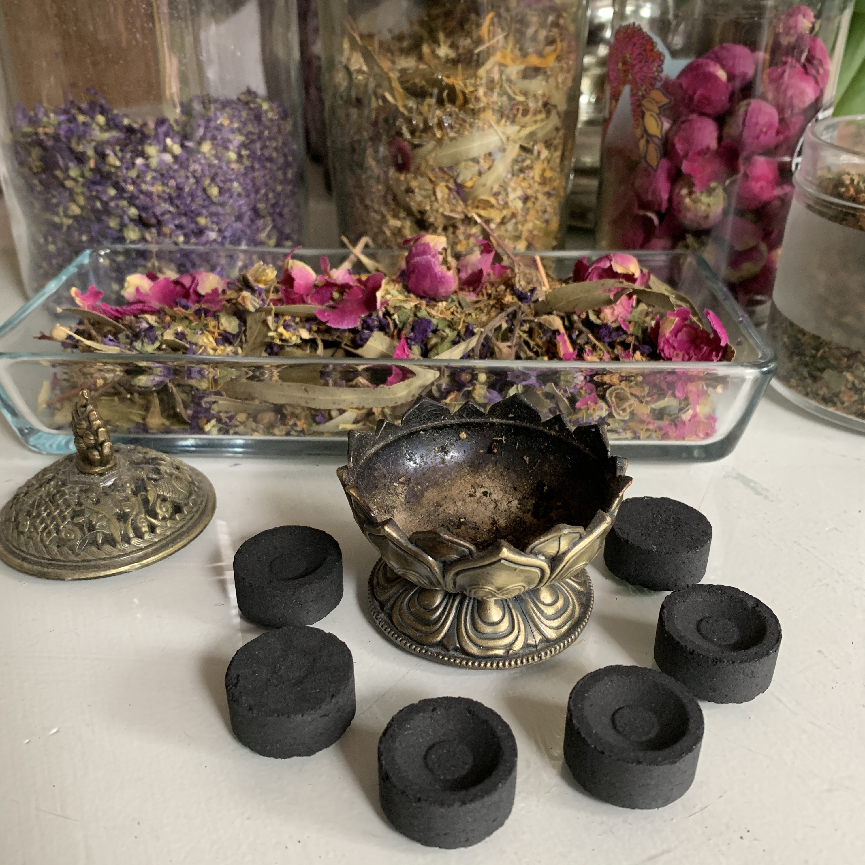 Charcoal Discs for Incense Burning Etsy Australia