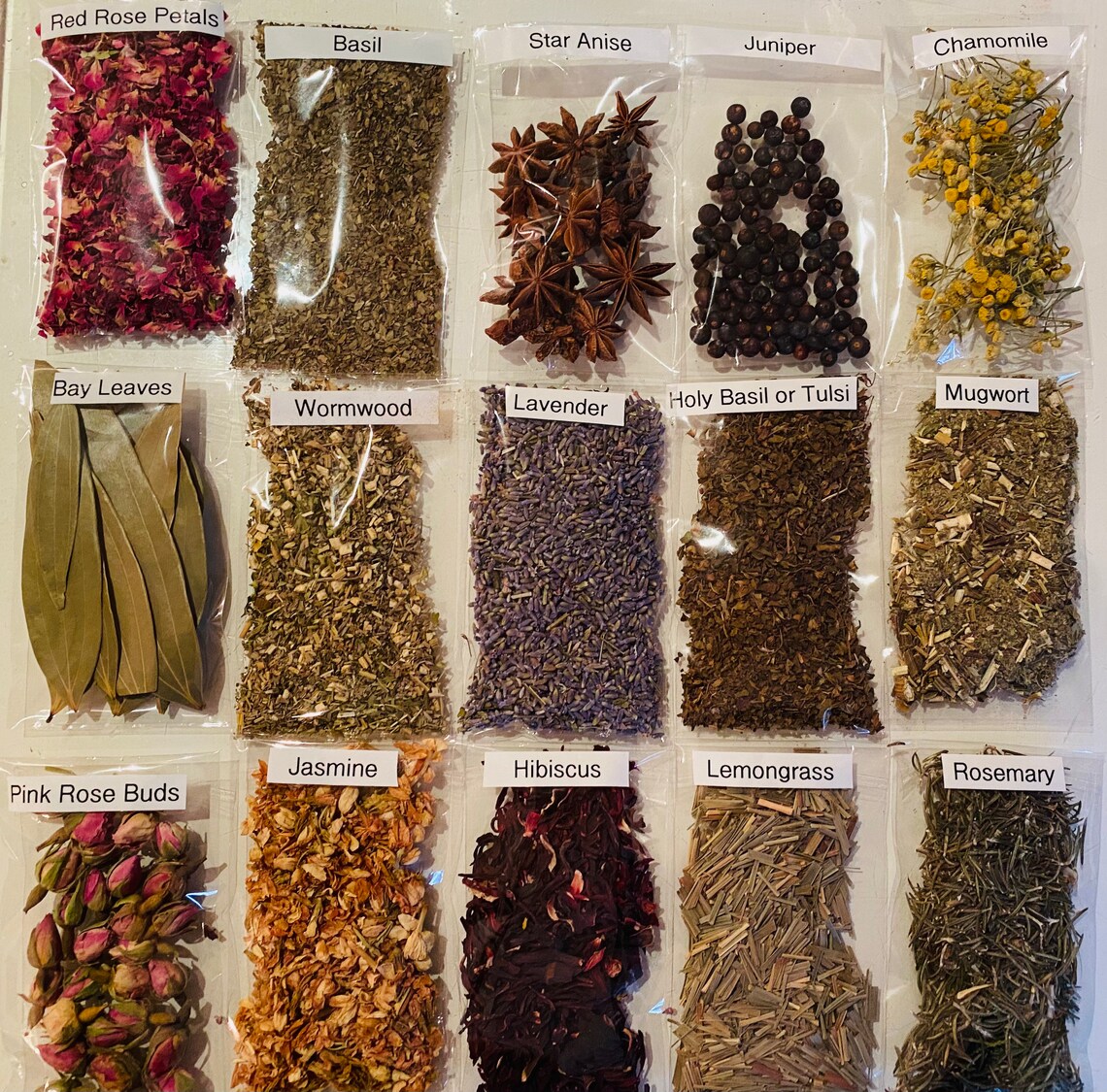 Basic Witches Herbal Starter kit 15 herbs Etsy