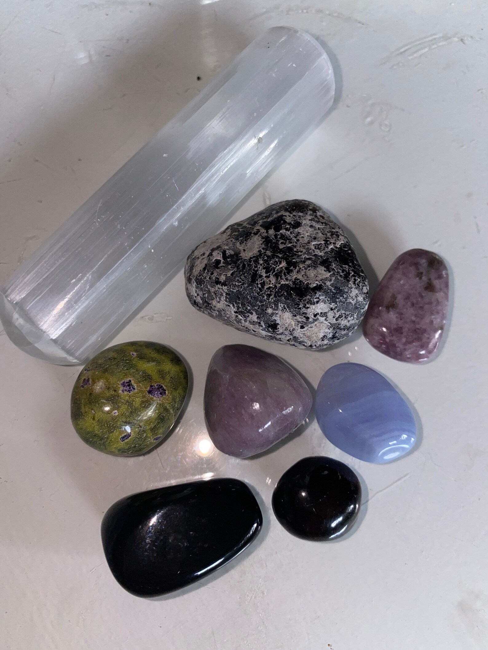 Crystal gemstone set for anxiety support Etsy