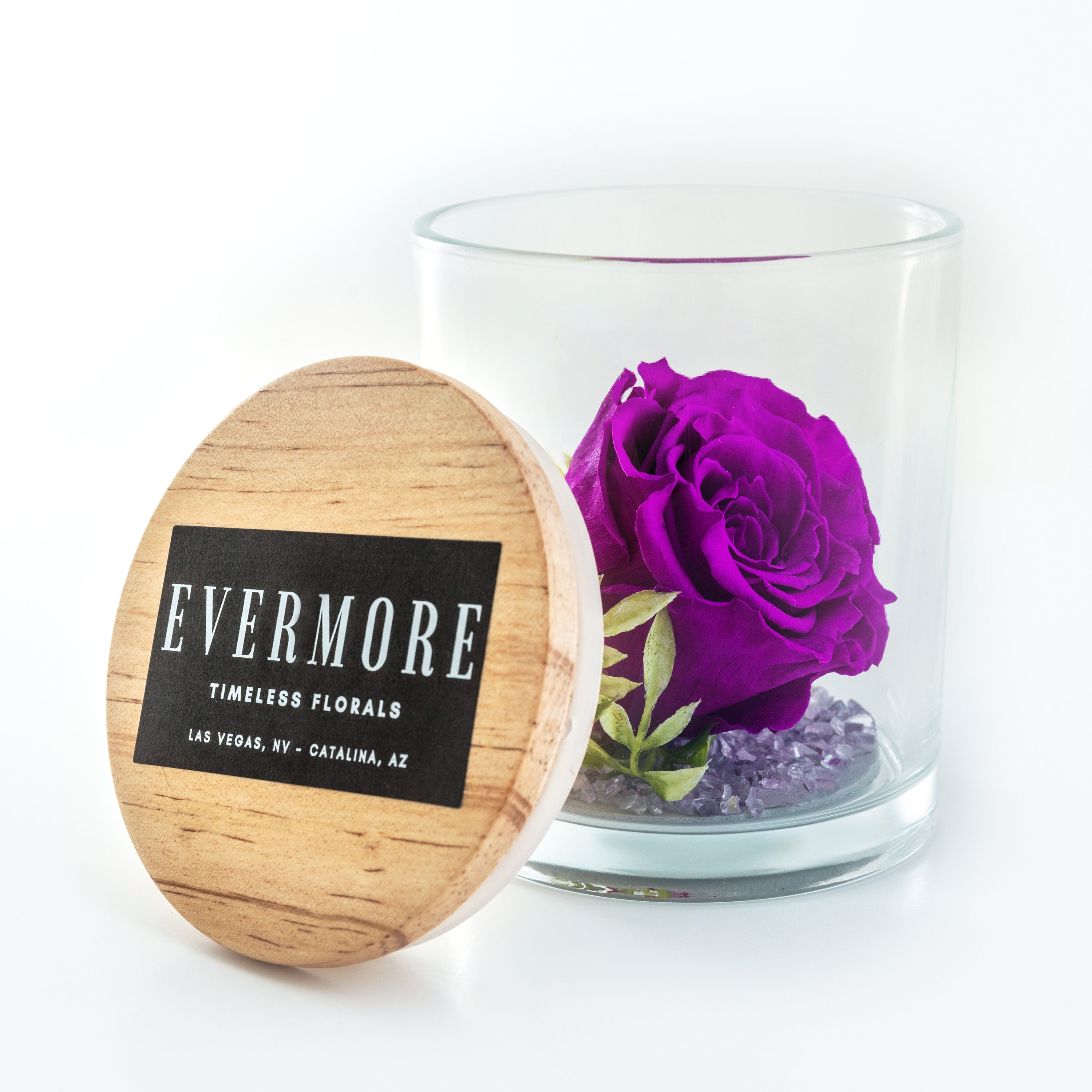 The Evermore® Preserved Purple Rose Keepsake Gift Gift for Etsy