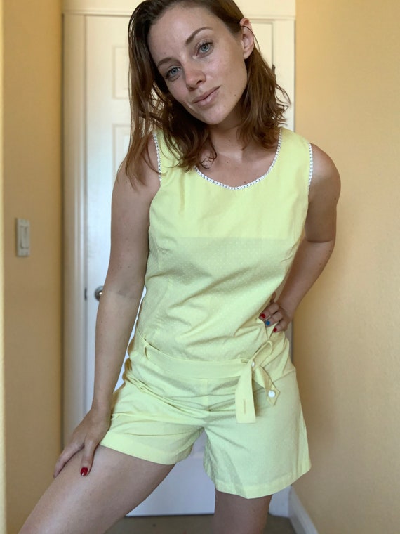 1960s Byer California Medium Playsuit