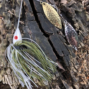 Double Willow Blade &quot;Burner&quot; Spinnerbait (Approx 1/2 oz)