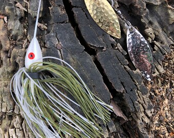 Double Willow Blade "Burner" Spinnerbait (Approx 1/2 oz)