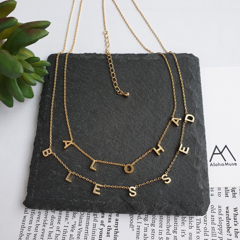 18k gold dipped necklace