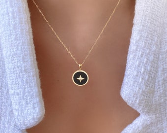 black white necklace etsy