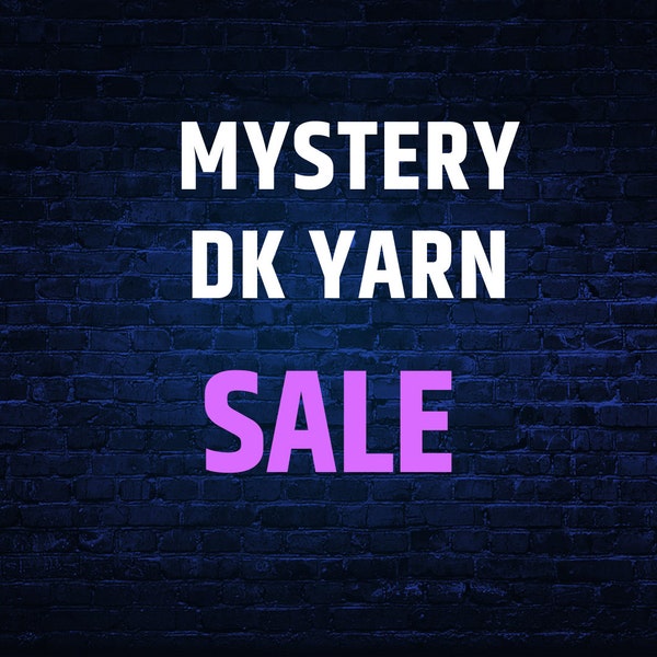 DK MYSTERY Kits - Variety of DK weight hand dyed yarn
