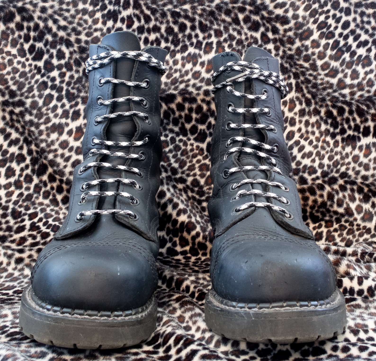 Too Tough To Die Boot and Shoelaces Two-Tone Army Laces : | Etsy