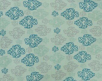 paw print crib sheets