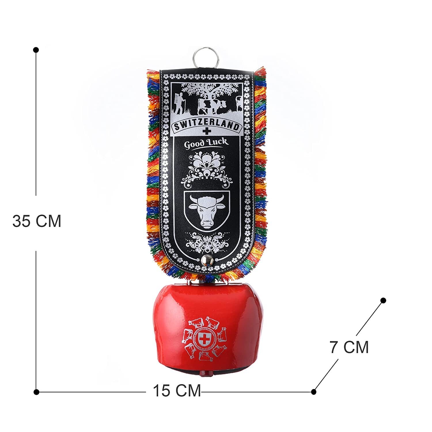 Handmade Swiss Cow Bell, DDLJ Cowbell, Vastu Bell, Car Hanging Key