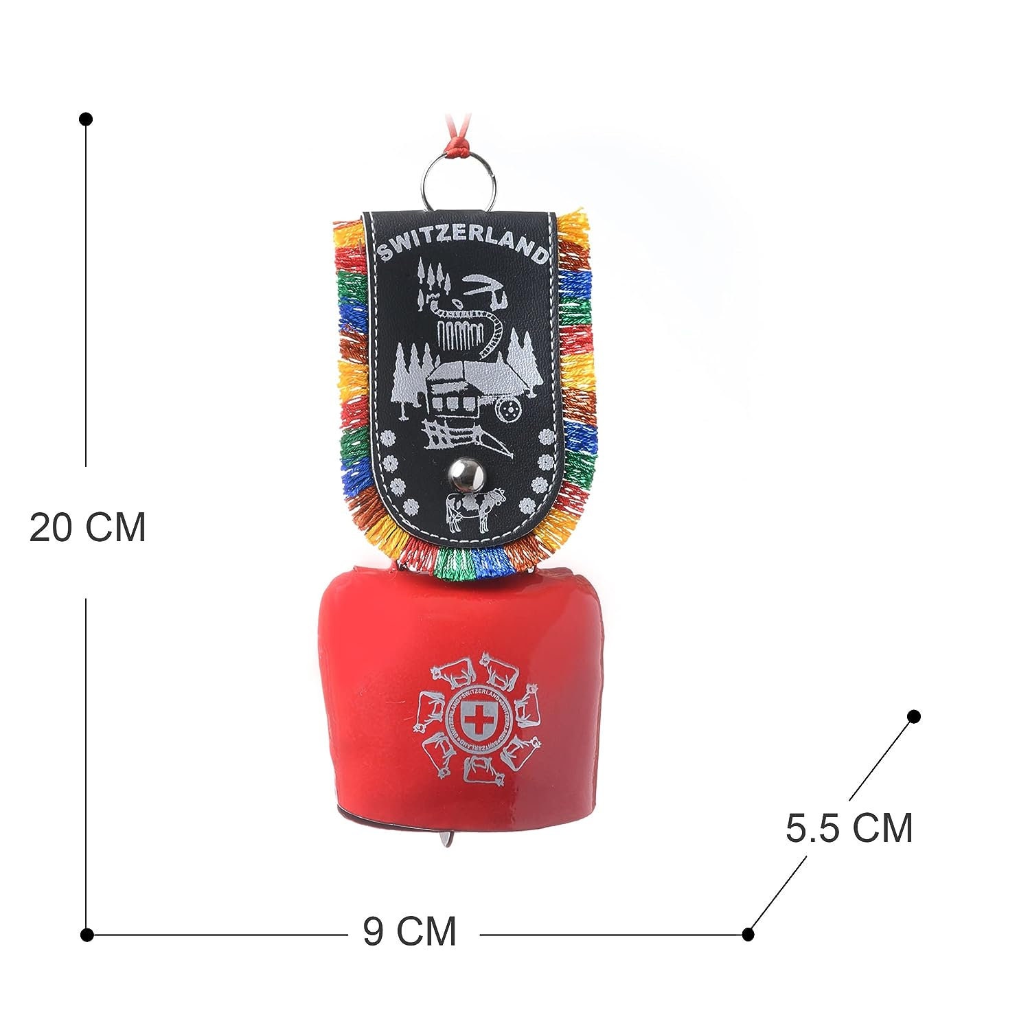 Handmade Swiss Cow Bell, DDLJ Cowbell, Vastu Bell, Car Hanging Key