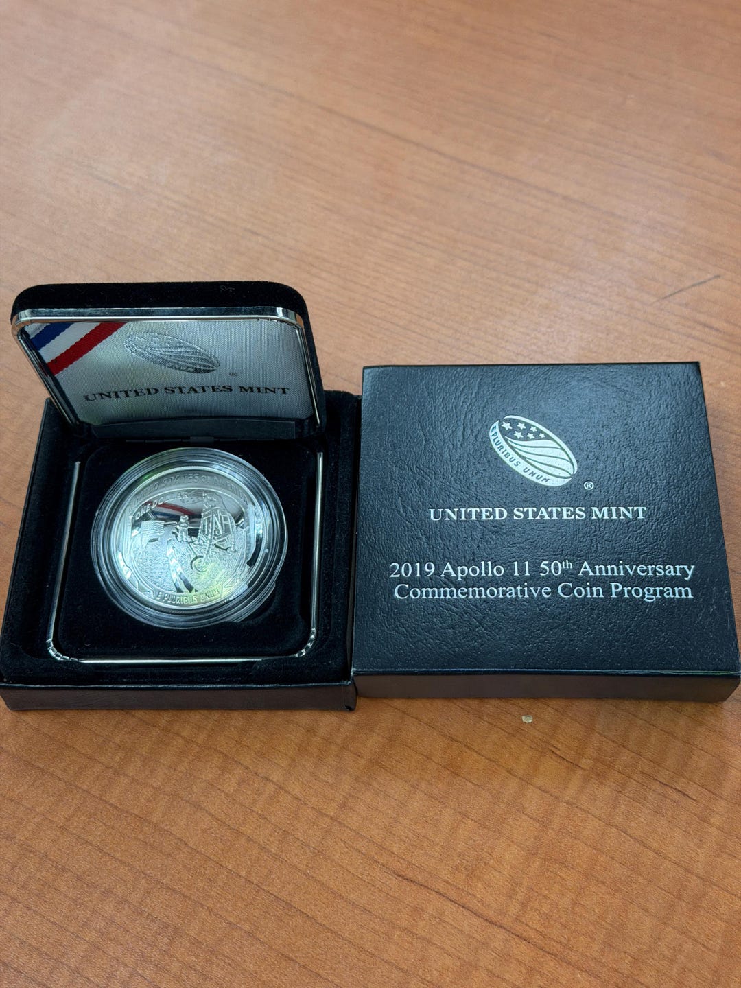 2019 P Apollo 11 50th Anniversary PROOF Silver Dollar 1 Oz .999 Coin - Etsy