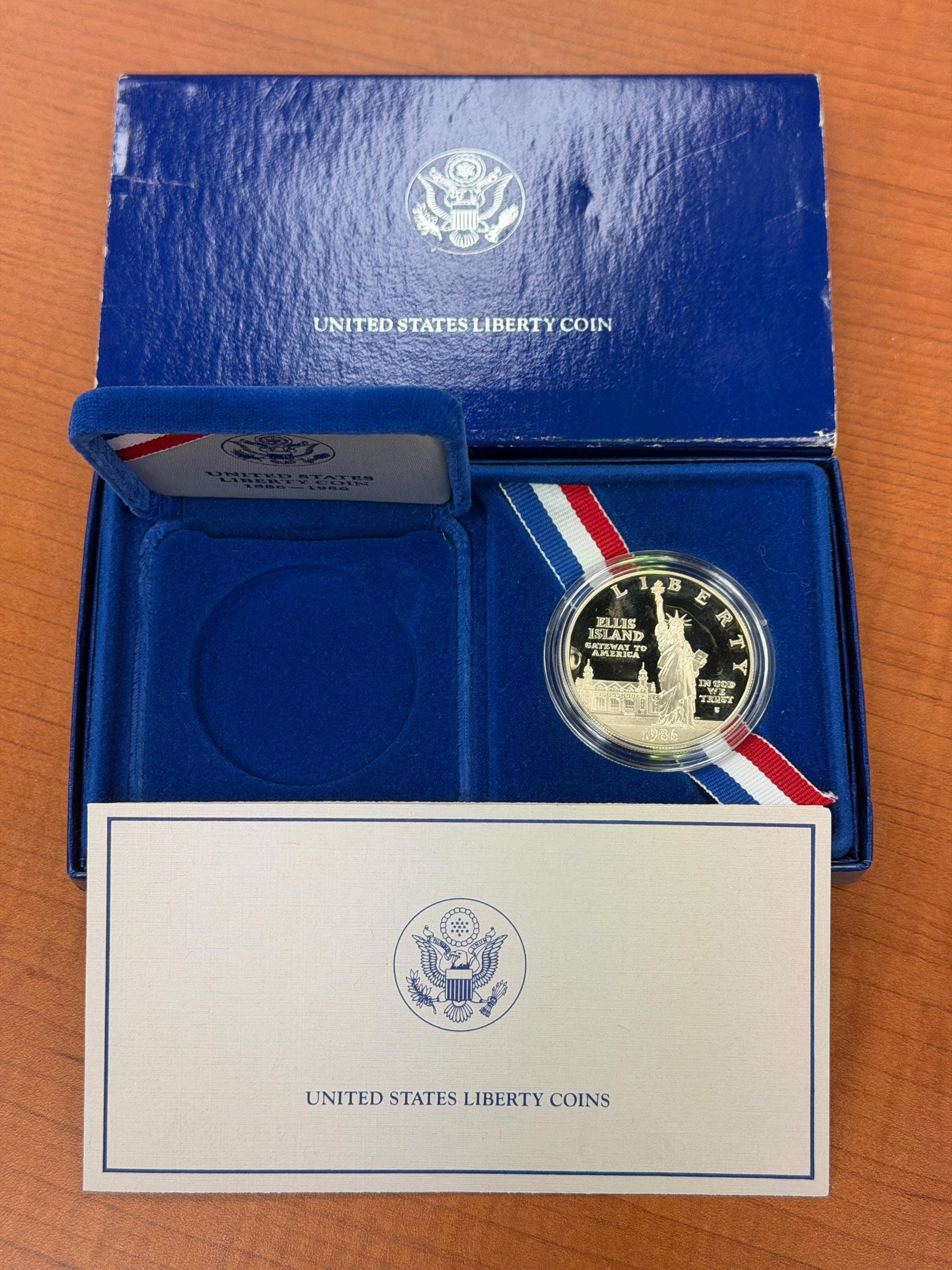 1986 Liberty Coin Proof Set - Etsy