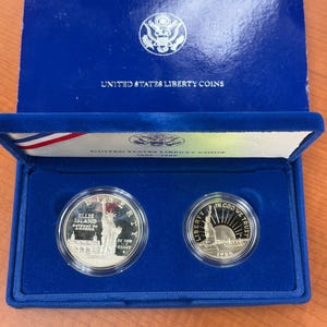 1986 Liberty Coin Proof Set - Etsy