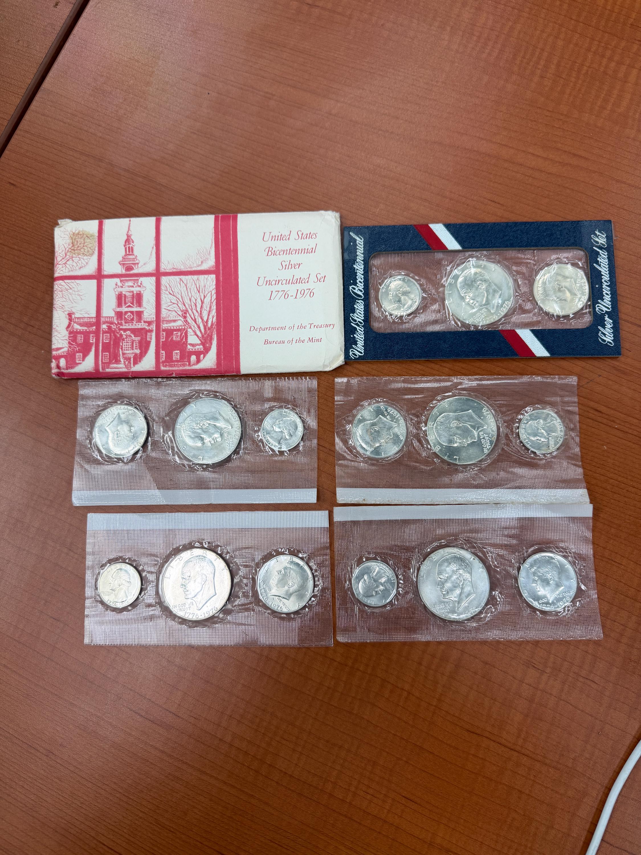 福袋売れ残りセール 1976 バイセンテニアル プルーフ銀貨2枚 アメリカ
