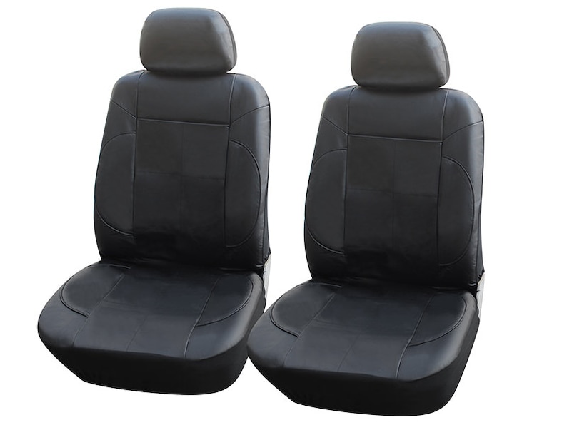 Pair of Black Vinyl Car Seat Covers model153 for Honda Etsy