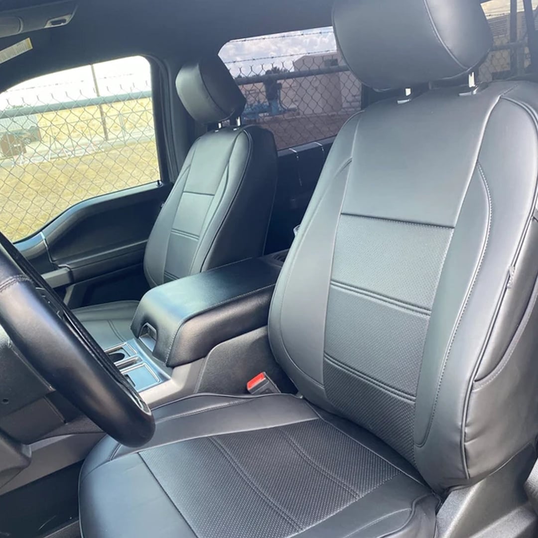 Custom Fitted Seat Covers Ford F250, F350, F450 20172022 4th Gen. Exact Fit, Highend Solid