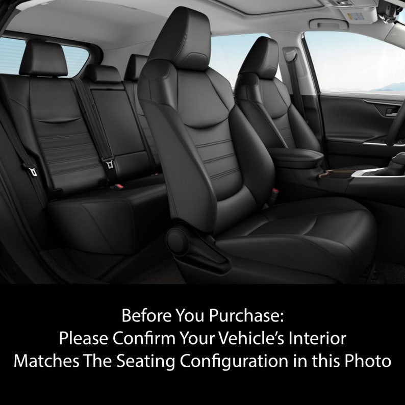 Custom Fitted Seat Covers Toyota Rav4 all Models 2013 Etsy