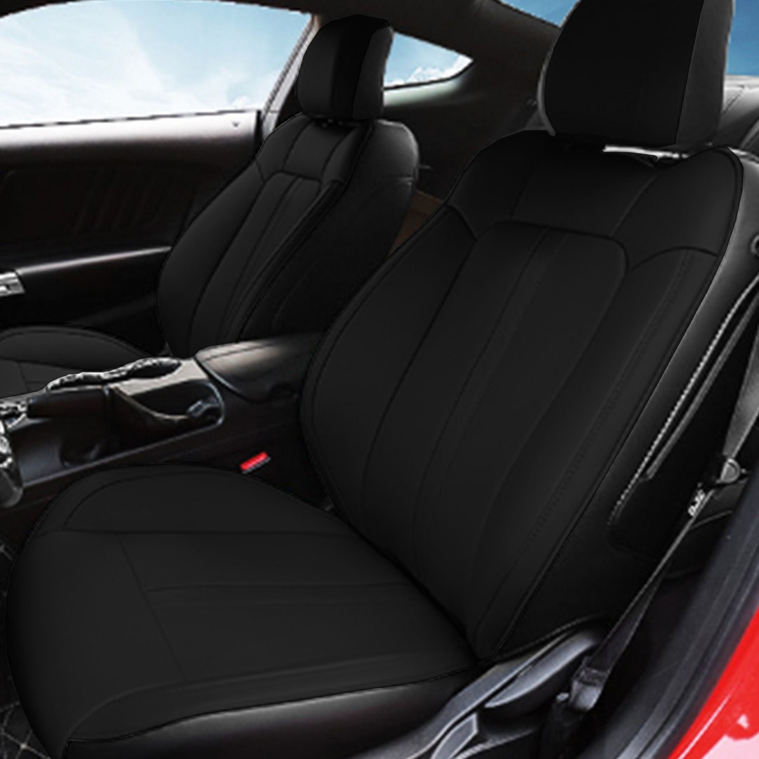 Custom Fitted Seat Covers: Ford Mustang 2015 2022 6th Gen. 