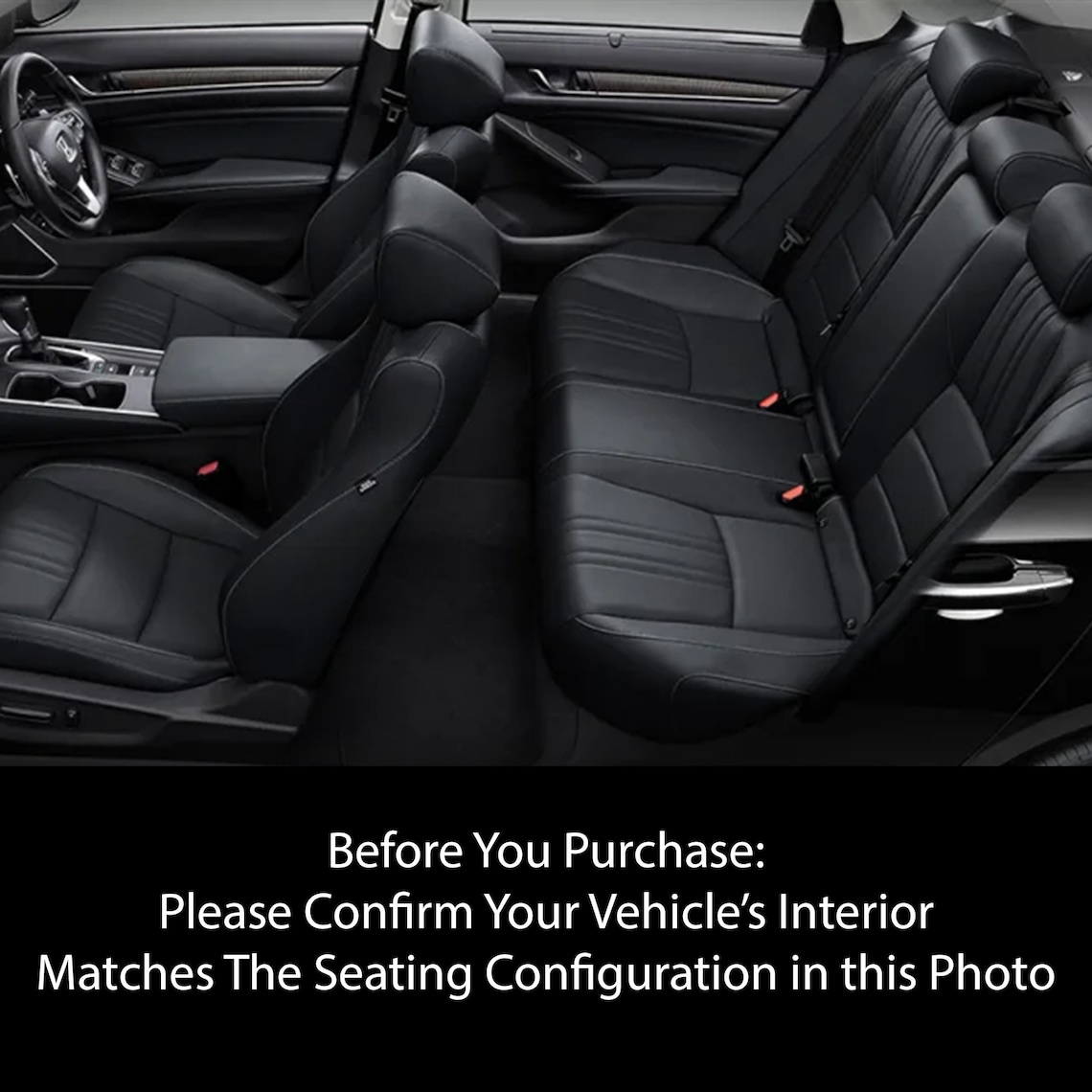 Custom Fitted Seat Covers Honda Accord 2017 2022 10th Gen. Etsy