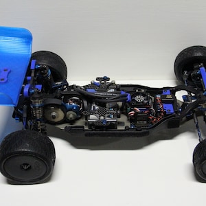1/10 Electric RC Car Buggy 7 inch Wing Nitro TPU 3DPrinted Rubber
