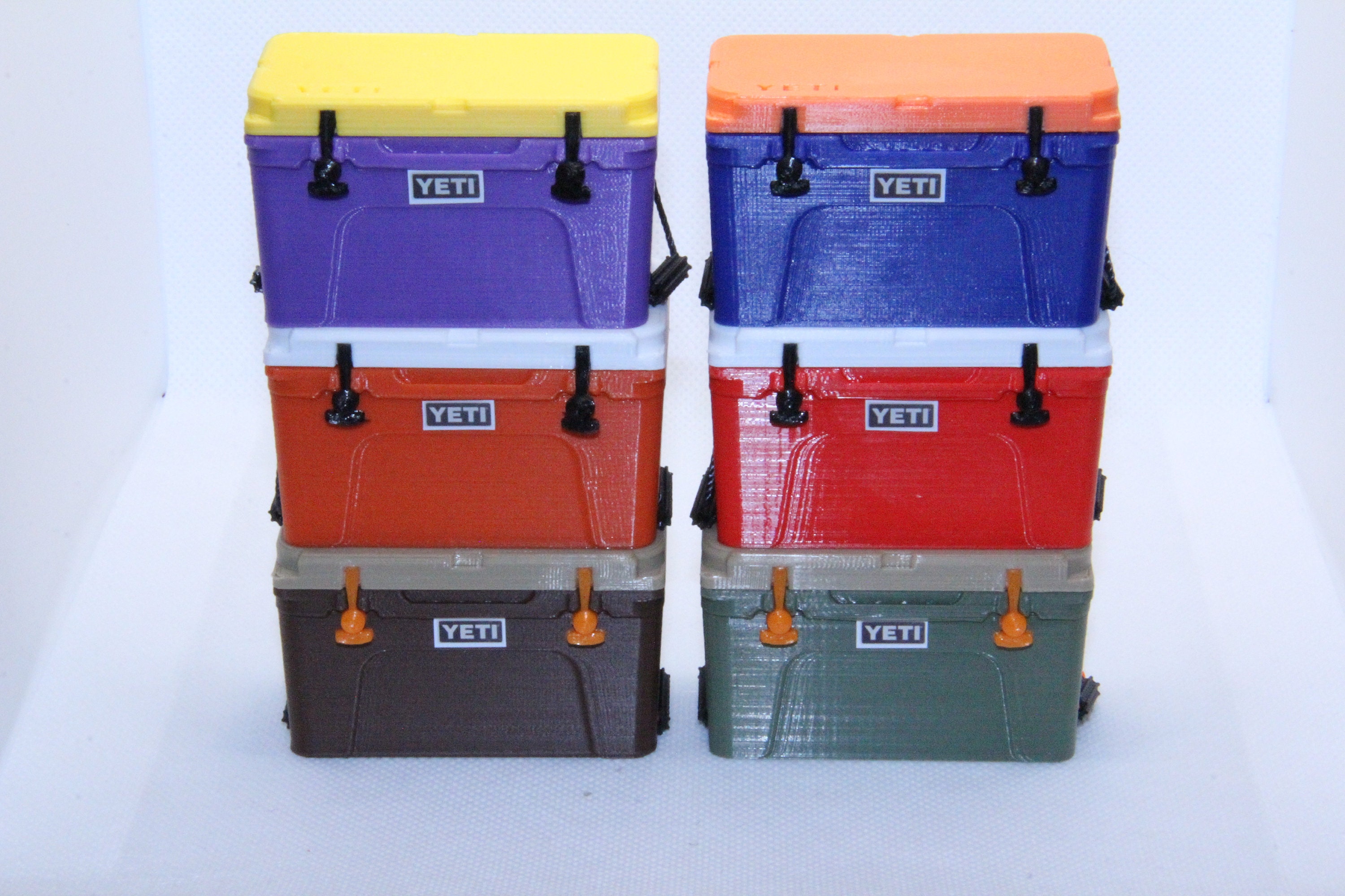1/10 Scale YETI Cooler SCX10 1:10 Icechest Mini Two Tone Colors
