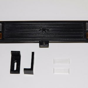 1:10 Scale Clod Buster Grill Light Cups Mounts NEW LENSES GMC Chevy Bowtie