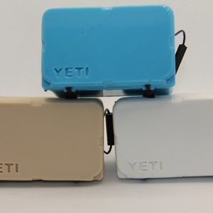 1/10 Scale YETI Cooler SCX10 1:10 Icechest Mini Solid Colors Tan