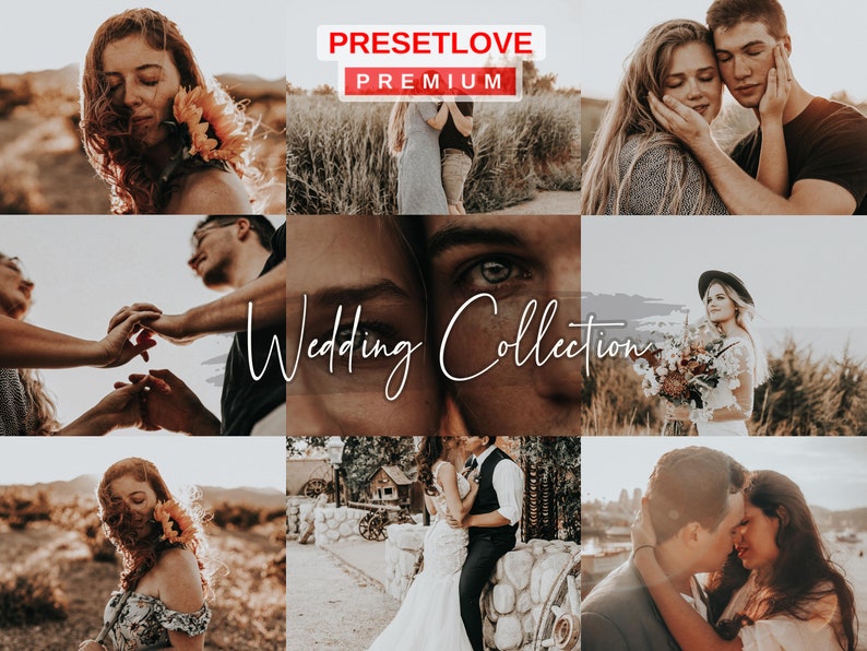 10 PREMIUM WEDDING Presets: Lightroom Presets Instagram image 6