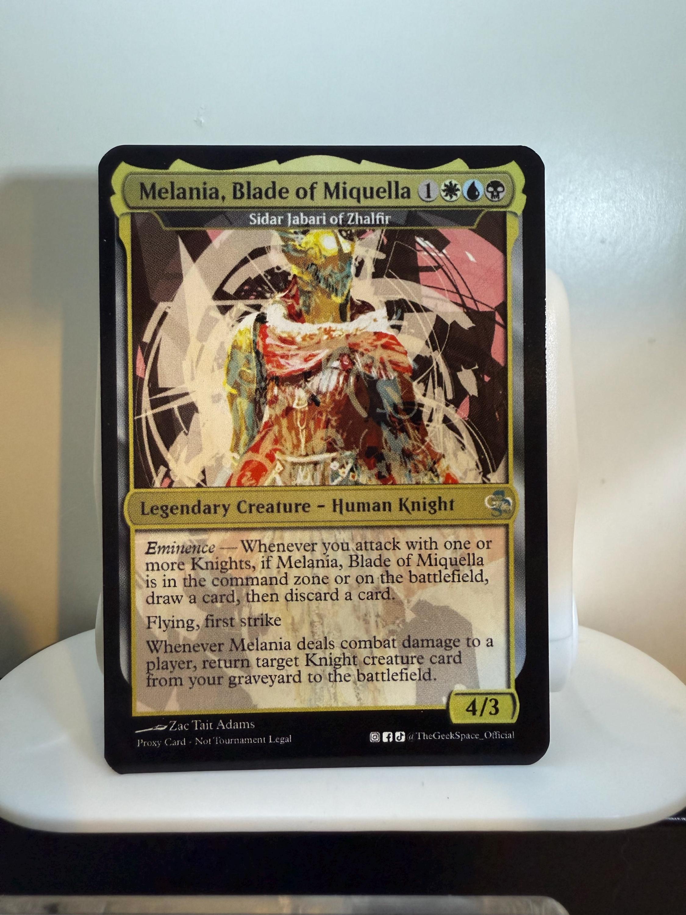 Melania, Blade of Miquella (sidar Jabari of Zhalfir) Magic the