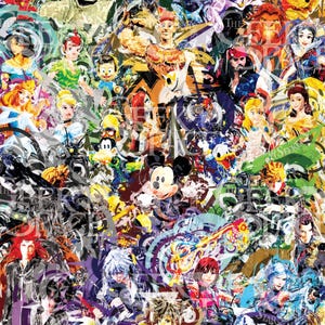 Kingdom Hearts Fan Art Print