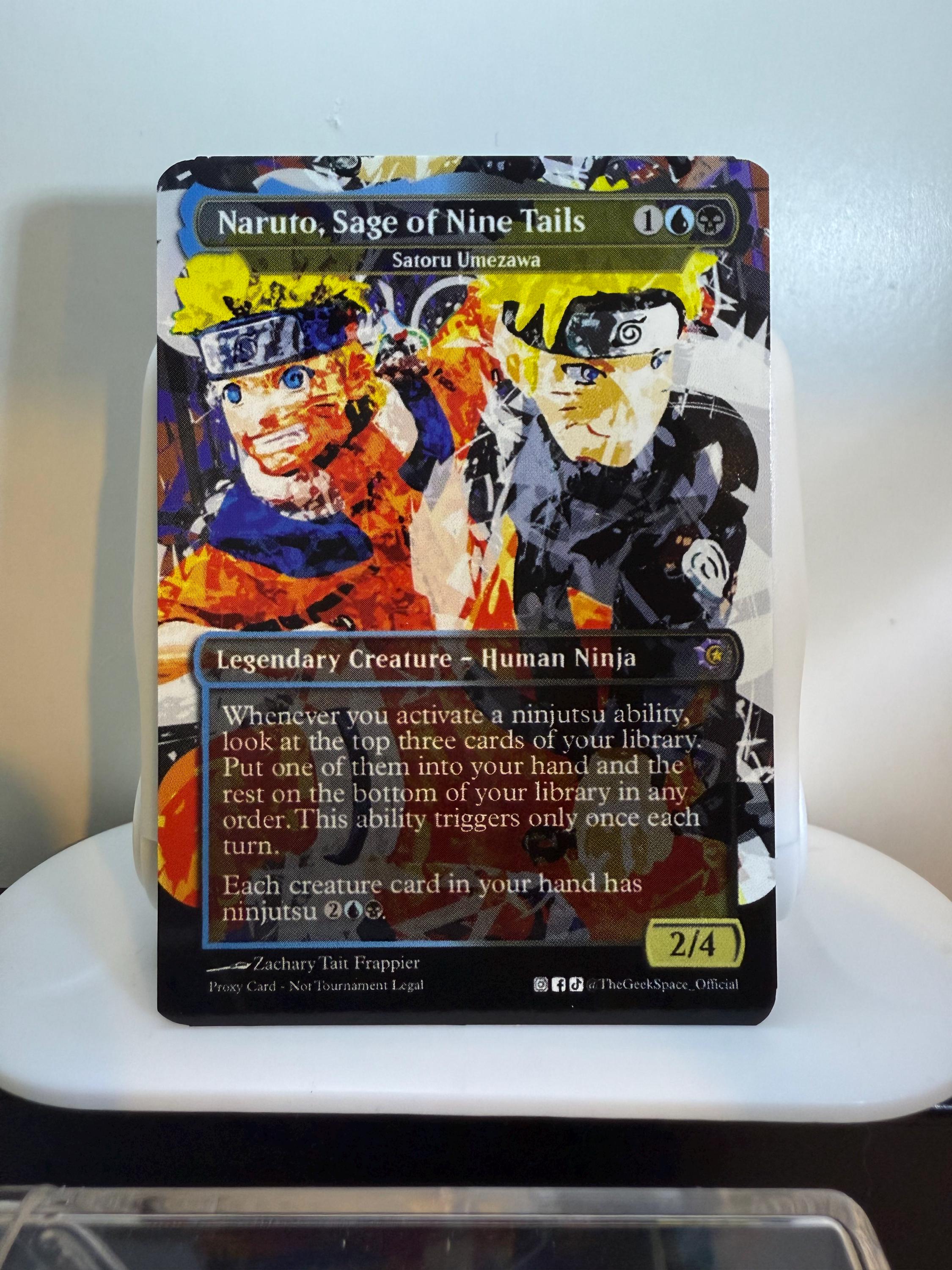 Naruto, Sage of Nine Tails (satoru Umezawa) Magic the Gathering