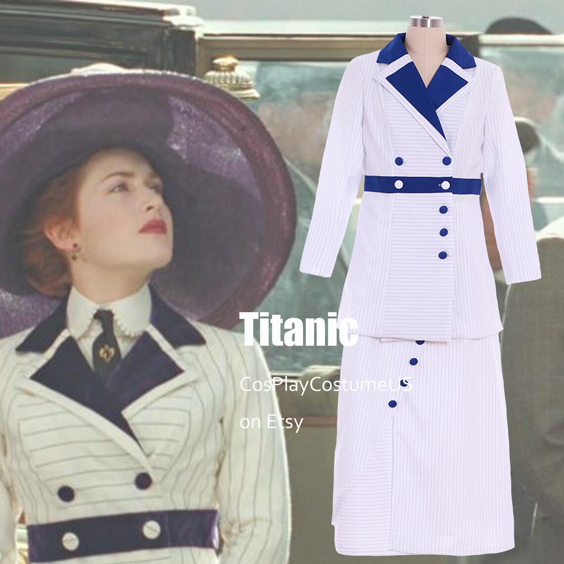rose dewitt bukater costume
