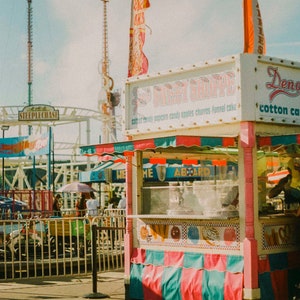New York Coney Island Summer Film Photography Fine Art Print