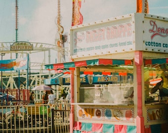 New York Coney Island Summer Film Photography Fine Art Print