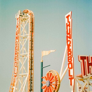 New York Coney Island Summer Film Photography Fine Art Print