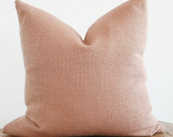 clay colored pillows
