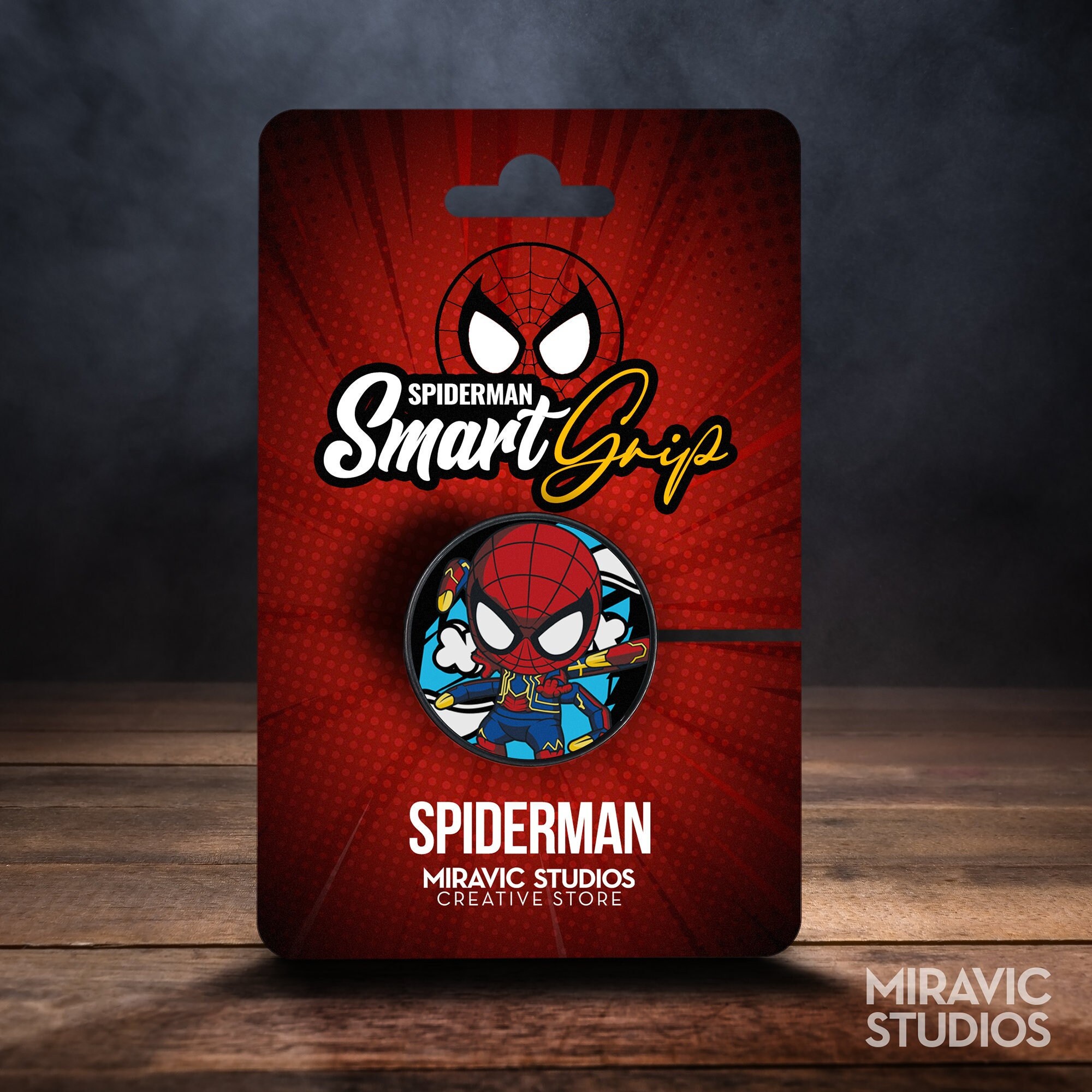 Spiderman Popsocket - Etsy